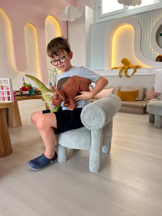 Atelier Del Sofa Dino - Silla Alada Azul Atelier Del Sofa Dino - Silla Alada Azul